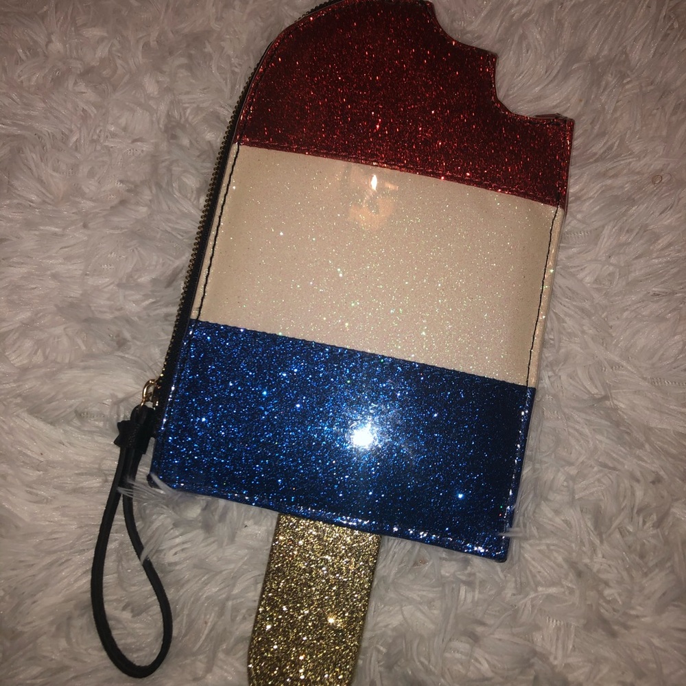 Red White & Blue Popsicle Wristlet